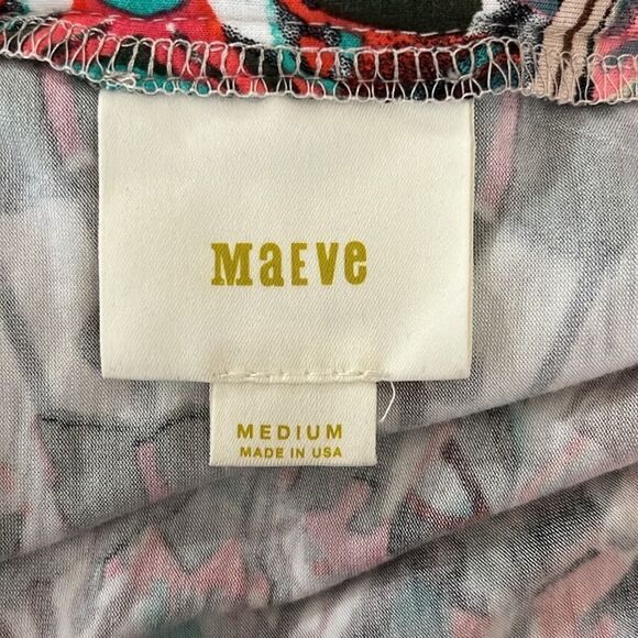 Maeve Anthropologie colorful kaleidoscope skirt Size Medium - Picture 6 of 7